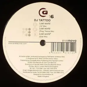 DJ Tattoo – Lost World
