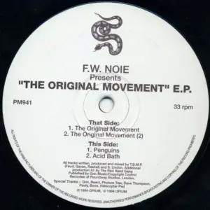 F.W. Noie – The Original Movement E.P.