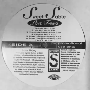 Sweet Sable – Love Thang