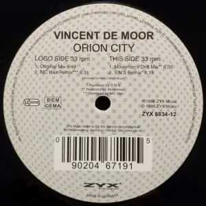 Vincent De Moor – Orion City