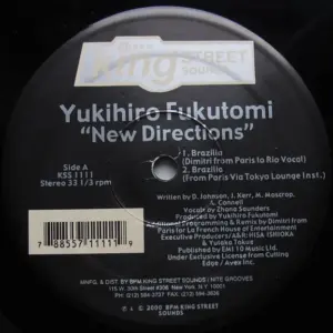 Yukihiro Fukutomi – New Directions
