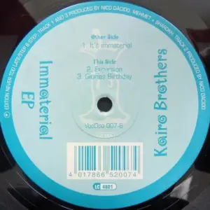 Kairo Brothers – Immaterial EP