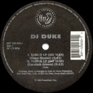 DJ Duke – Turn It Up (Say Yeah)
