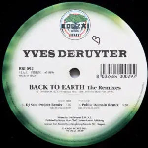 Yves Deruyter – Back To Earth (The Remixes)
