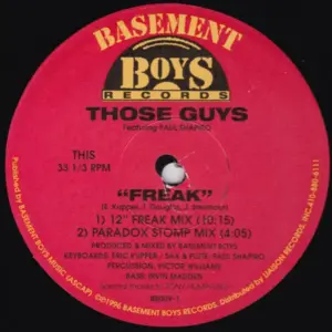 Those Guys Featuring Paul Shapiro – Freak
