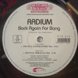 Radium (2) – Back Again For Bang