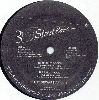 Beware Affair – I'm Really Rockin'