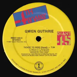 Gwen Guthrie – Ticket To Ride