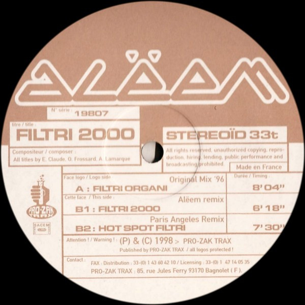 Alëem (2) – Filtri 2000