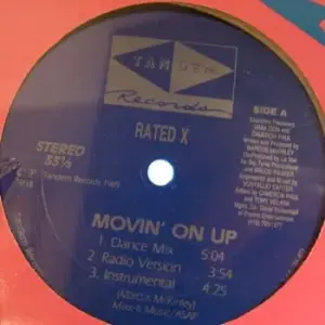 Rated X – Movin' On Up / Swift Lift Vocalist