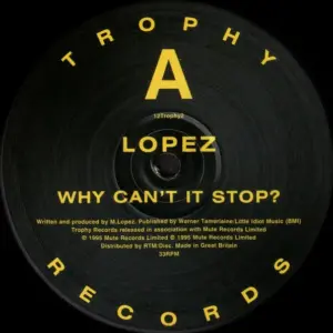 Lopez – Why Can't It Stop?