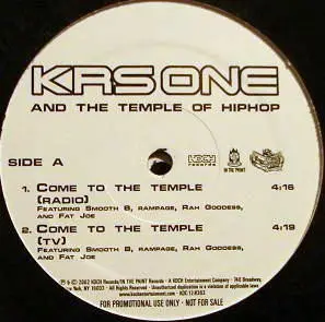 KRS-One And Temple Of Hiphop, The – Come To The Temple