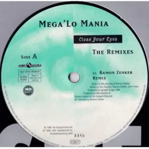 Mega 'Lo Mania – Close Your Eyes – The Remixes