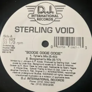 Sterling Void – Boogie Oogie Oogie