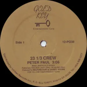 33 1/3 Crew – Peter Paul