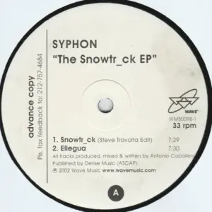 Syphon – The Snowtr_ck EP