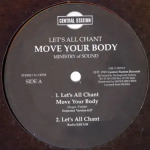 Ministry Of Sound – Let's All Chant (Move Your Body)