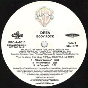 Drea – Body Rock / Got Ya Back