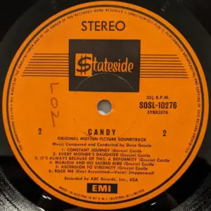 Various – Candy- The Original Motion Picture Soundtrack