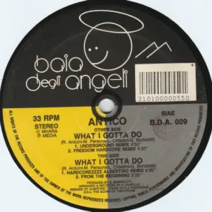 Antico – What I Gotta Do (Hardcore Remix)