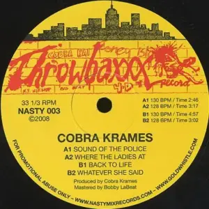 Cobra Krames – Throwbaxxx EP