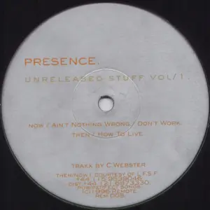Presence – Unreleased Stuff Vol. 1/2