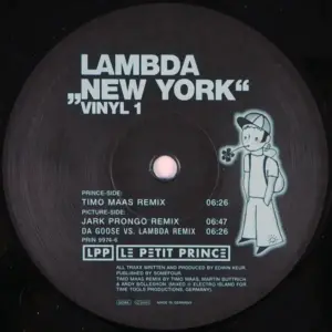 Lambda – New York (Vinyl 1)