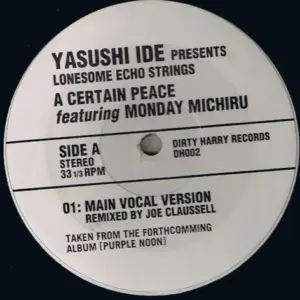 Yasushi Ide Presents Lonesome Echo Strings Featuring Monday Michiru – A Certain Peace