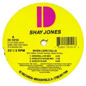Shay Jones – When Love Calls