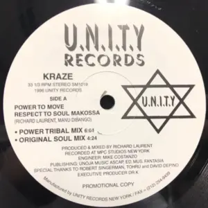 Kraze – Power To Move Respect To Soul Makossa / Sun Is Rising
