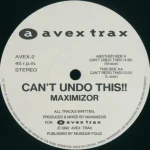 Maximizor – Can't Undo This!!