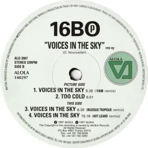 Omid '16B' Nourizadeh – Voices In The Sky Rmx EP