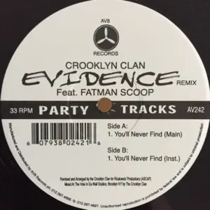 Crooklyn Clan Feat. Evi-Dence & Fatman Scoop – You'll Never Find