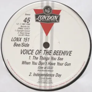 Voice Of The Beehive – I Say Nothing