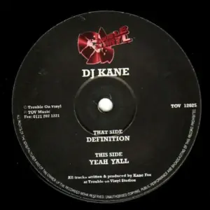 DJ Kane – Definition / Yeah Yall
