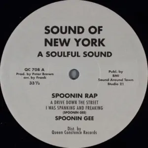 Spoonie Gee – Spoonin Rap