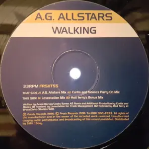 A.G. Allstars – Walking