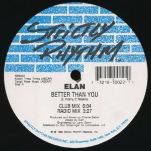 Elan – Better Than You