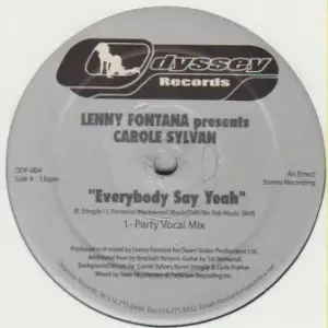 Lenny Fontana – Everybody Say Yeah