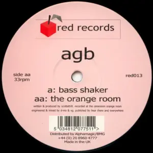 AGB – Bass Shaker / The Orange Room