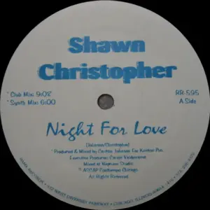 Shawn Christopher – Night For Love
