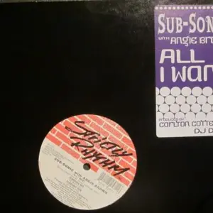 Sub-Sonic (2) with Angie Brown – All I Want