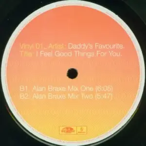 Daddy's Favourite – I Feel Good Things For You