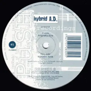 hybrid A.D. – Friendly Fire / Voodoo Junk