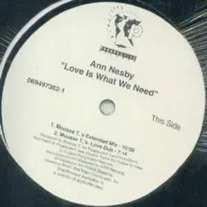 Ann Nesby – Love Is What We Need
