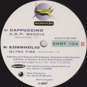 Cappuccino / Kornholio – ADP Groove / Ultra Vibe