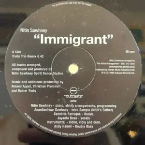 Nitin Sawhney – Immigrant