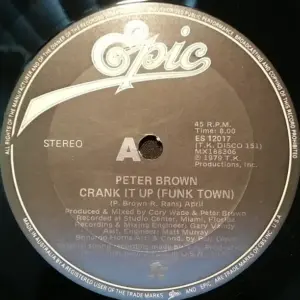 Peter Brown (2) – Crank It Up (Funk Town)