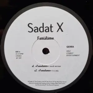 Sadat X – Famalame