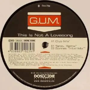 G.U.M. – This Is Not A Lovesong